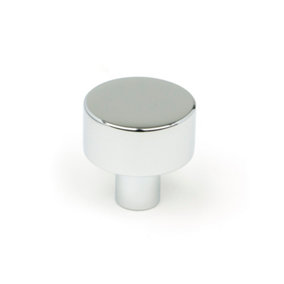 From The Anvil Polished Chrome Kelso Cabinet Knob - 25mm (No rose)