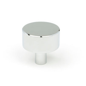 From The Anvil Polished Chrome Kelso Cabinet Knob - 32mm (No rose)