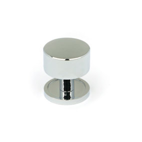 From The Anvil Polished Chrome Kelso Cabinet Knob - 32mm (Plain)