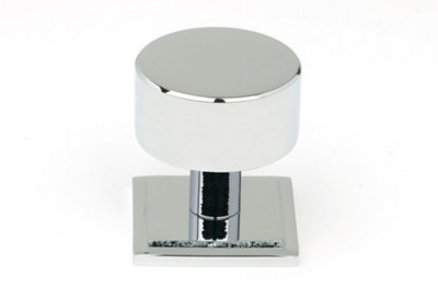 From The Anvil Polished Chrome Kelso Cabinet Knob - 32mm (Square)