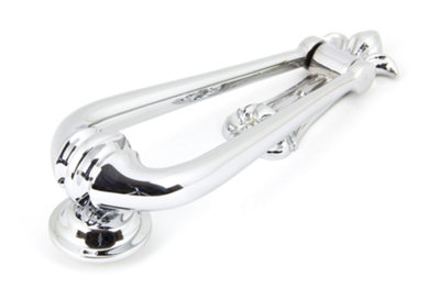 From The Anvil Polished Chrome Loop Door Knocker