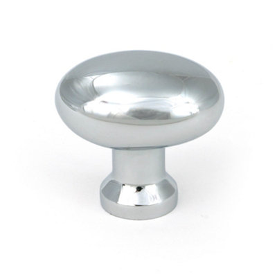 From The Anvil Polished Chrome Moore Cabinet Knob - 38mm