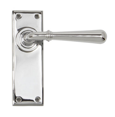 From The Anvil Polished Chrome Newbury Lever Latch Set