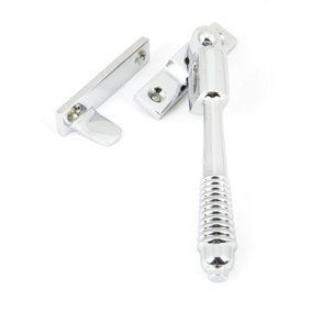 From The Anvil Polished Chrome Night-Vent Locking Reeded Fastener
