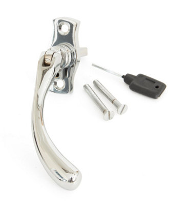 From The Anvil Polished Chrome Peardrop Espag - RH