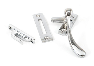 From The Anvil Polished Chrome Peardrop Fastener