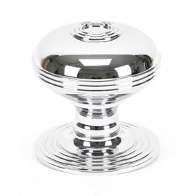 From The Anvil Polished Chrome Prestbury Centre Door Knob
