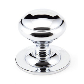 From The Anvil Polished Chrome Round Centre Door Knob