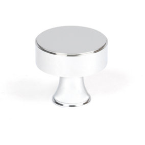 From The Anvil Polished Chrome Scully Cabinet Knob - 38mm