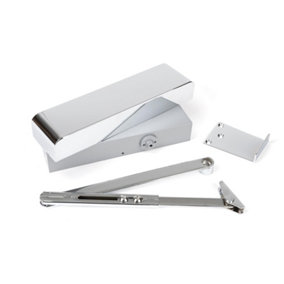 From The Anvil Polished Chrome Size 2-5 Door Closer & Cover