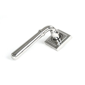 From The Anvil Polished Marine SS (316) Newbury Lever on Rose Set (Square)