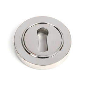 From The Anvil Polished Marine SS (316) Round Escutcheon (Plain)