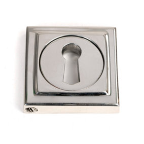 From The Anvil Polished Marine SS (316) Round Escutcheon (Square)