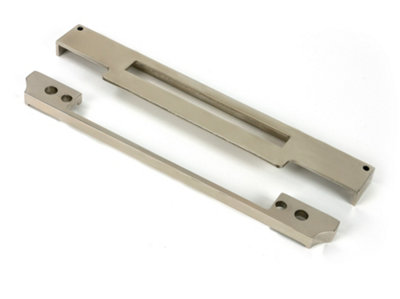 From The Anvil Polished Nickel  1/2" Rebate Kit for Euro Din Sash Lock