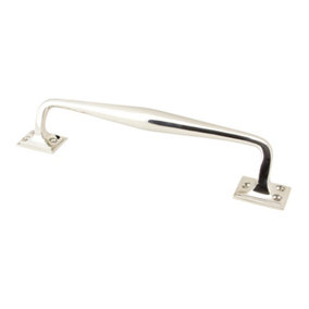 From The Anvil Polished Nickel 300mm Art Deco Pull Handle