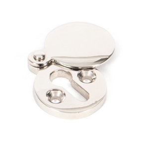 From The Anvil Polished Nickel 30mm Round Escutcheon