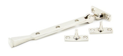 From The Anvil Polished Nickel 8 Inch Avon Stay