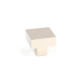 From The Anvil Polished Nickel Albers Cabinet Knob - 30mm