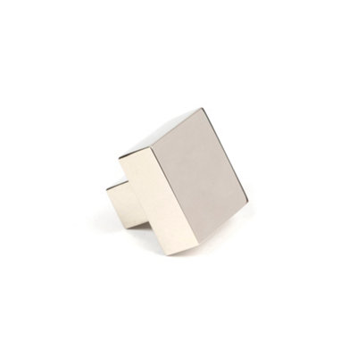 From The Anvil Polished Nickel Albers Cabinet Knob - 30mm