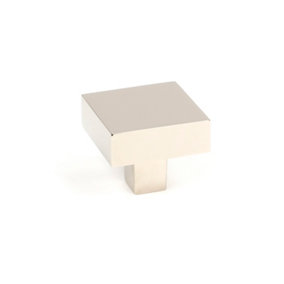 From The Anvil Polished Nickel Albers Cabinet Knob - 35mm