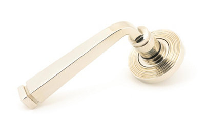 From The Anvil Polished Nickel Avon Round Lever on Rose Set (Beehive)