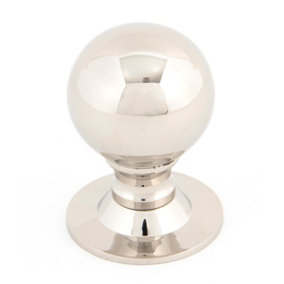 From The Anvil Polished Nickel Ball Cabinet Knob 39mm