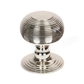 From The Anvil Polished Nickel Beehive Centre Door Knob