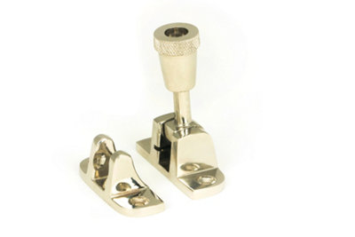 From The Anvil Polished Nickel Brompton Brighton Fastener (Radiused)