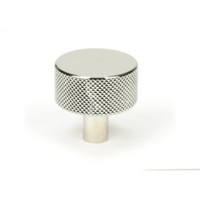 From The Anvil Polished Nickel Brompton Cabinet Knob - 32mm (No rose)