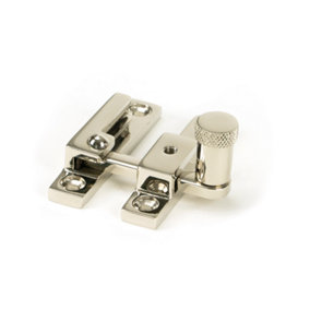 From The Anvil Polished Nickel Brompton Quadrant Fastener - Narrow