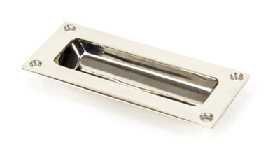 From The Anvil Polished Nickel Flush Handle
