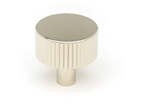 From The Anvil Polished Nickel Judd Cabinet Knob - 32mm (No rose)