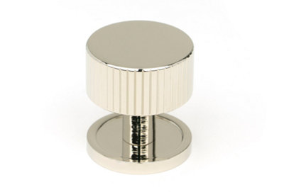 From The Anvil Polished Nickel Judd Cabinet Knob - 32mm (Plain)