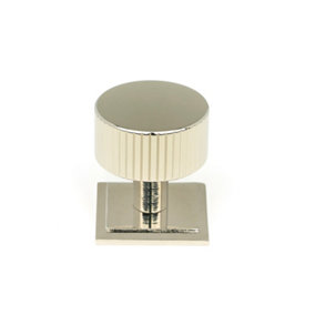 From The Anvil Polished Nickel Judd Cabinet Knob - 32mm (Square)