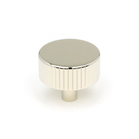 From The Anvil Polished Nickel Judd Cabinet Knob - 38mm (No rose)
