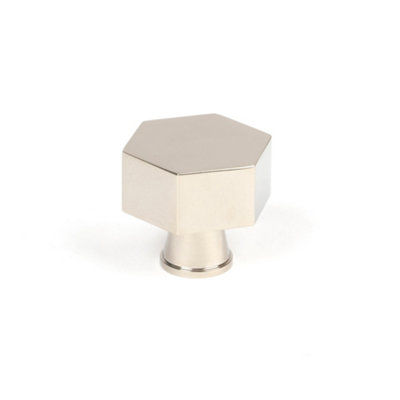 From The Anvil Polished Nickel Kahlo Cabinet Knob - 38mm