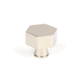 From The Anvil Polished Nickel Kahlo Cabinet Knob - 38mm