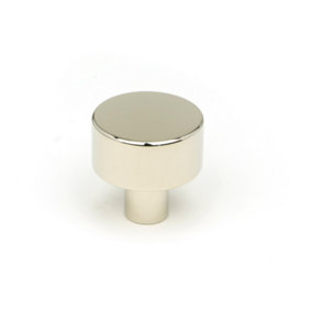 From The Anvil Polished Nickel Kelso Cabinet Knob - 25mm (No Rose)
