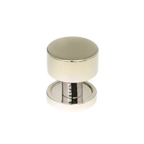 From The Anvil Polished Nickel Kelso Cabinet Knob - 25mm (Plain)