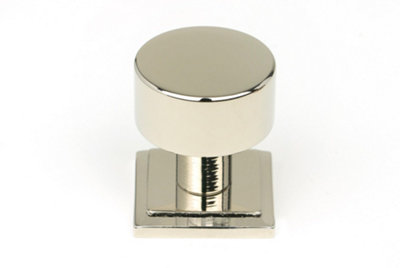 From The Anvil Polished Nickel Kelso Cabinet Knob - 25mm (Square)