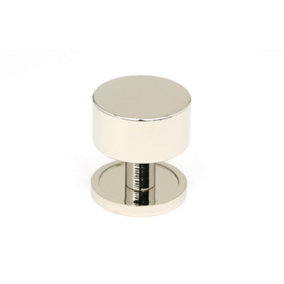 From The Anvil Polished Nickel Kelso Cabinet Knob - 32mm (Plain)