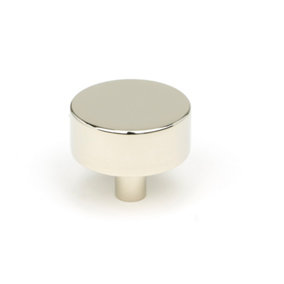 From The Anvil Polished Nickel Kelso Cabinet Knob - 38mm (No rose)