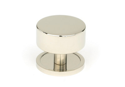 From The Anvil Polished Nickel Kelso Cabinet Knob - 38mm (Plain)