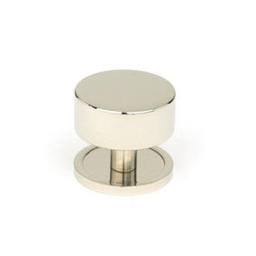 From The Anvil Polished Nickel Kelso Cabinet Knob - 38mm (Plain)