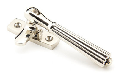 From The Anvil Polished Nickel Locking Hinton Fastener