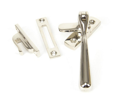 From The Anvil Polished Nickel Locking Newbury Fastener