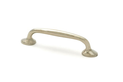 From The Anvil Polished Nickel Moore Pull Handle - Small