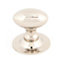 From The Anvil Polished Nickel Oval Cabinet Knob 33mm