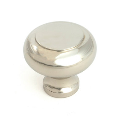 From The Anvil Polished Nickel Regency Cabinet Knob - Large