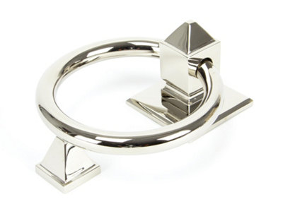 From The Anvil Polished Nickel Ring Door Knocker Price Comparisons | Compare The Build